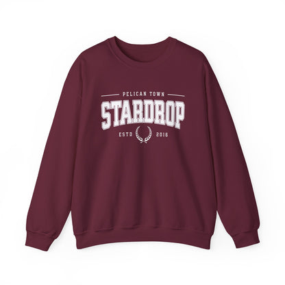 Stardew Valley Stardrop College Style Sweatshirt