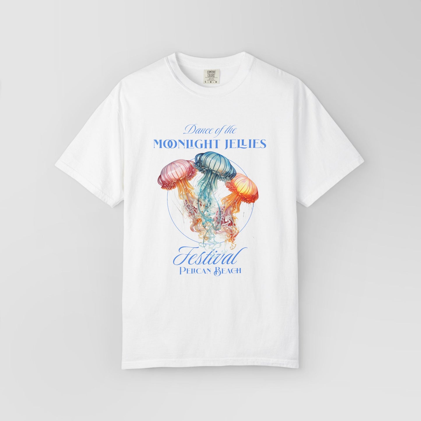 Stardew Valley Moonlight Jellies Tee | Pelican Town Festival Graphic T-Shirt