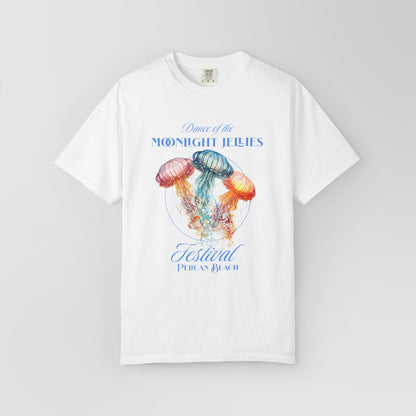 Stardew Valley Moonlight Jellies Tee | Pelican Town Festival Graphic T-Shirt