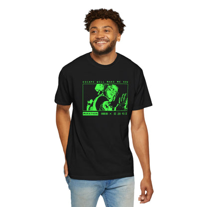 Marathon Game Shirt Vandal Wireframe Escape Fera de Moi un Dieu T-shirt