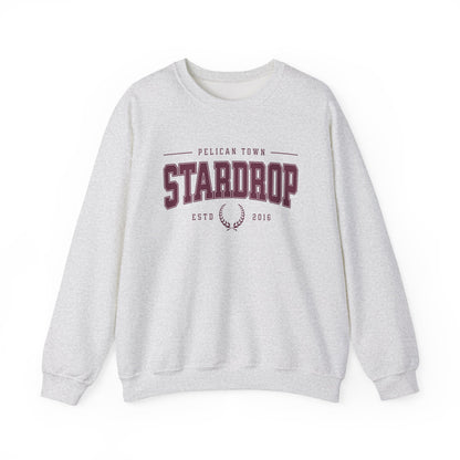 Stardew Valley Stardrop College Style Sweatshirt