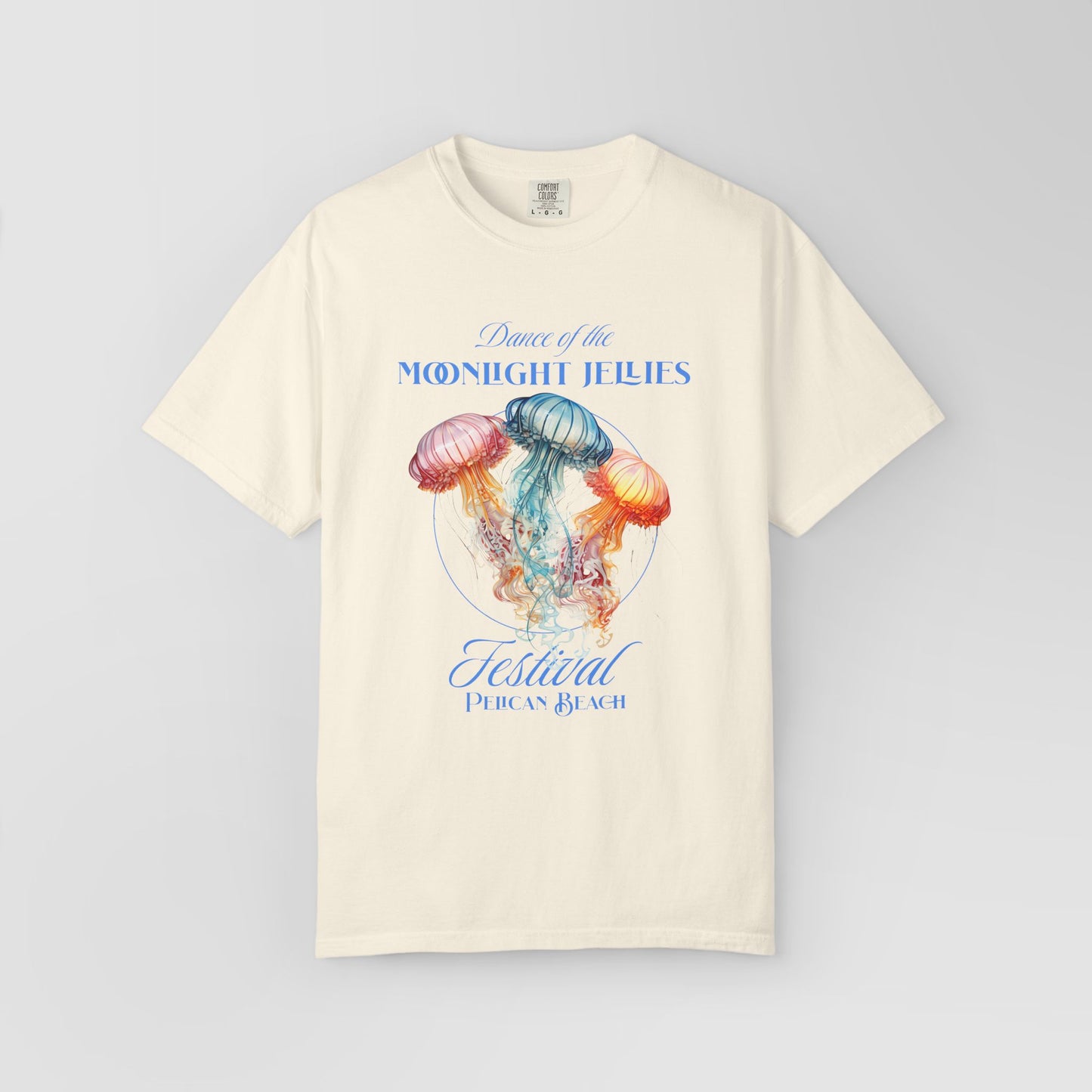 Stardew Valley Moonlight Jellies Tee | Pelican Town Festival Graphic T-Shirt