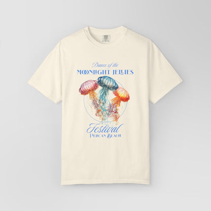 Stardew Valley Moonlight Jellies Tee | Pelican Town Festival Graphic T-Shirt