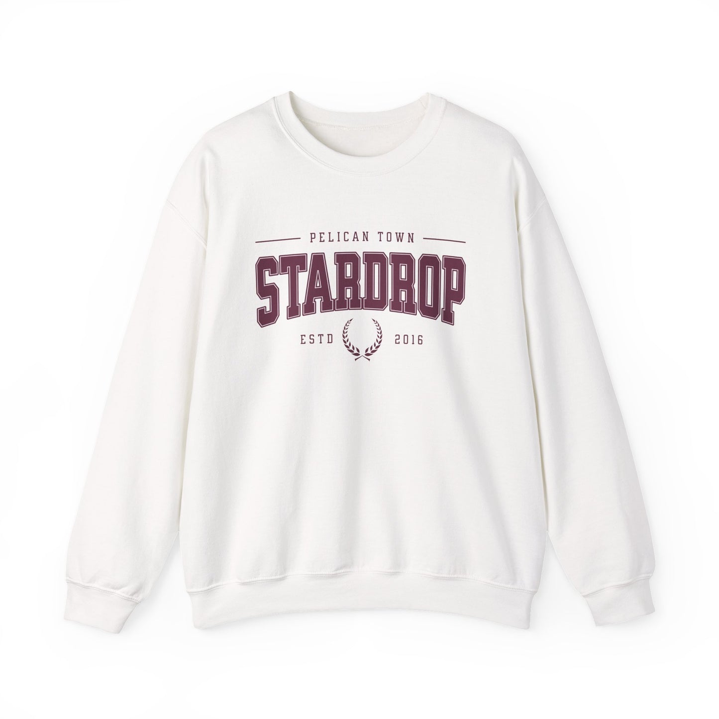 Stardew Valley Stardrop College Style Sweatshirt