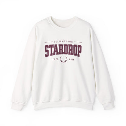 Stardew Valley Stardrop College Style Sweatshirt