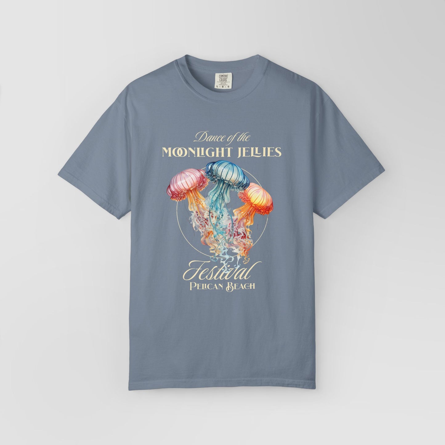 Stardew Valley Moonlight Jellies Tee | Pelican Town Festival Graphic T-Shirt