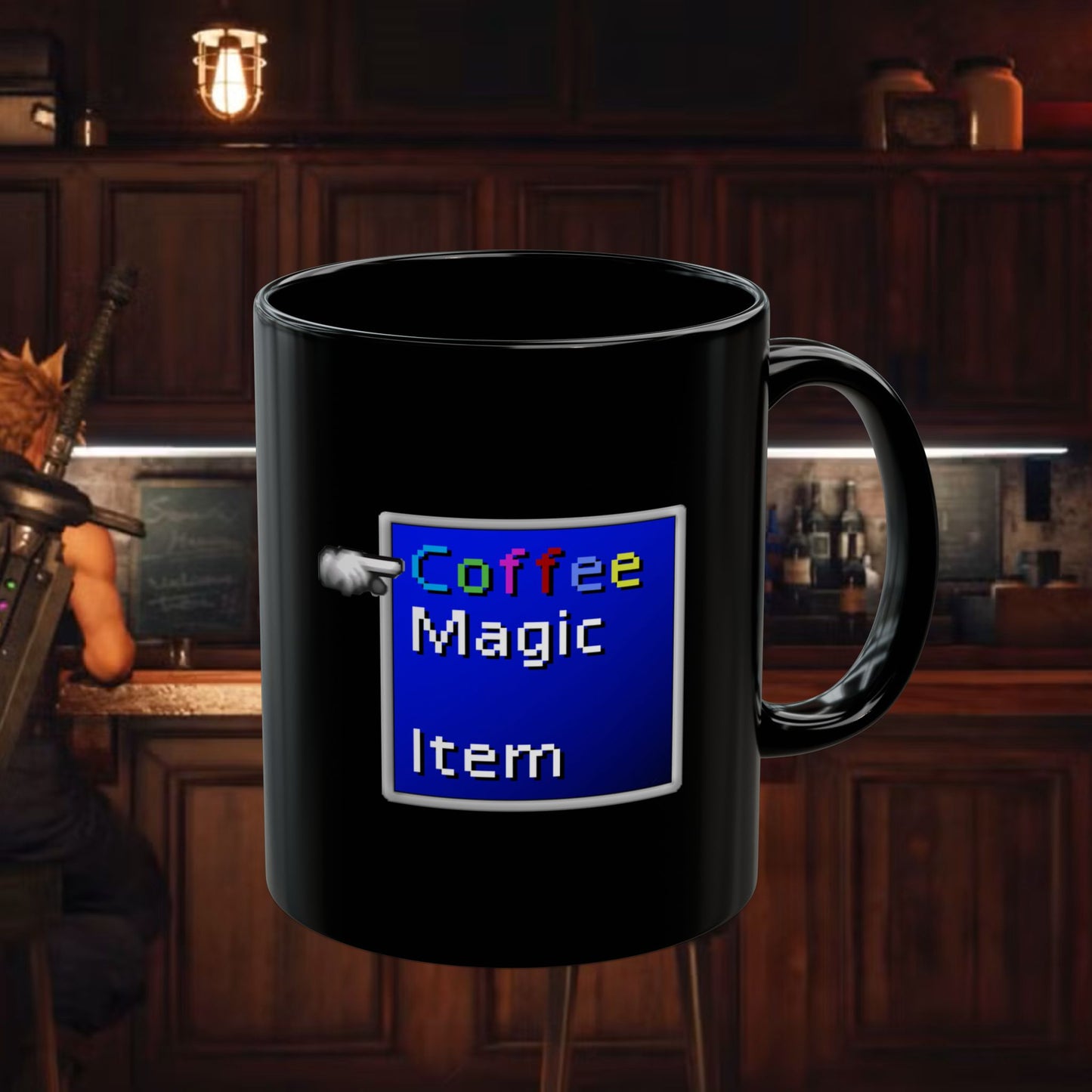 Final Fantasy Retro Battle Coffee Mug - Limit Break Coffee