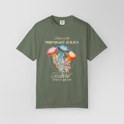 Stardew Valley Moonlight Jellies Tee | Pelican Town Festival Graphic T-Shirt