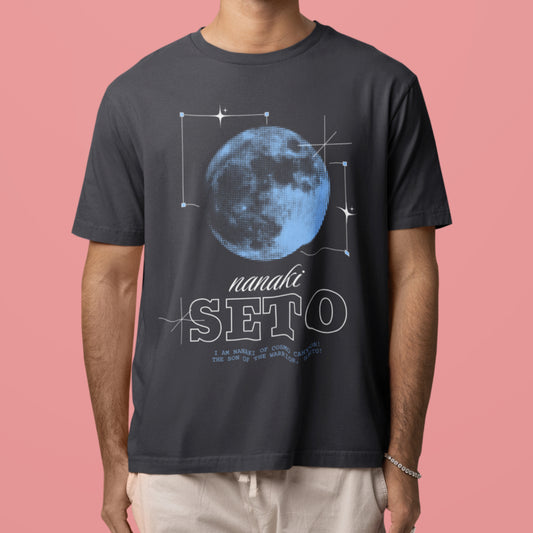 Final Fantasy 7 Remake Game Shirt - Seto Moon Oversized Tee