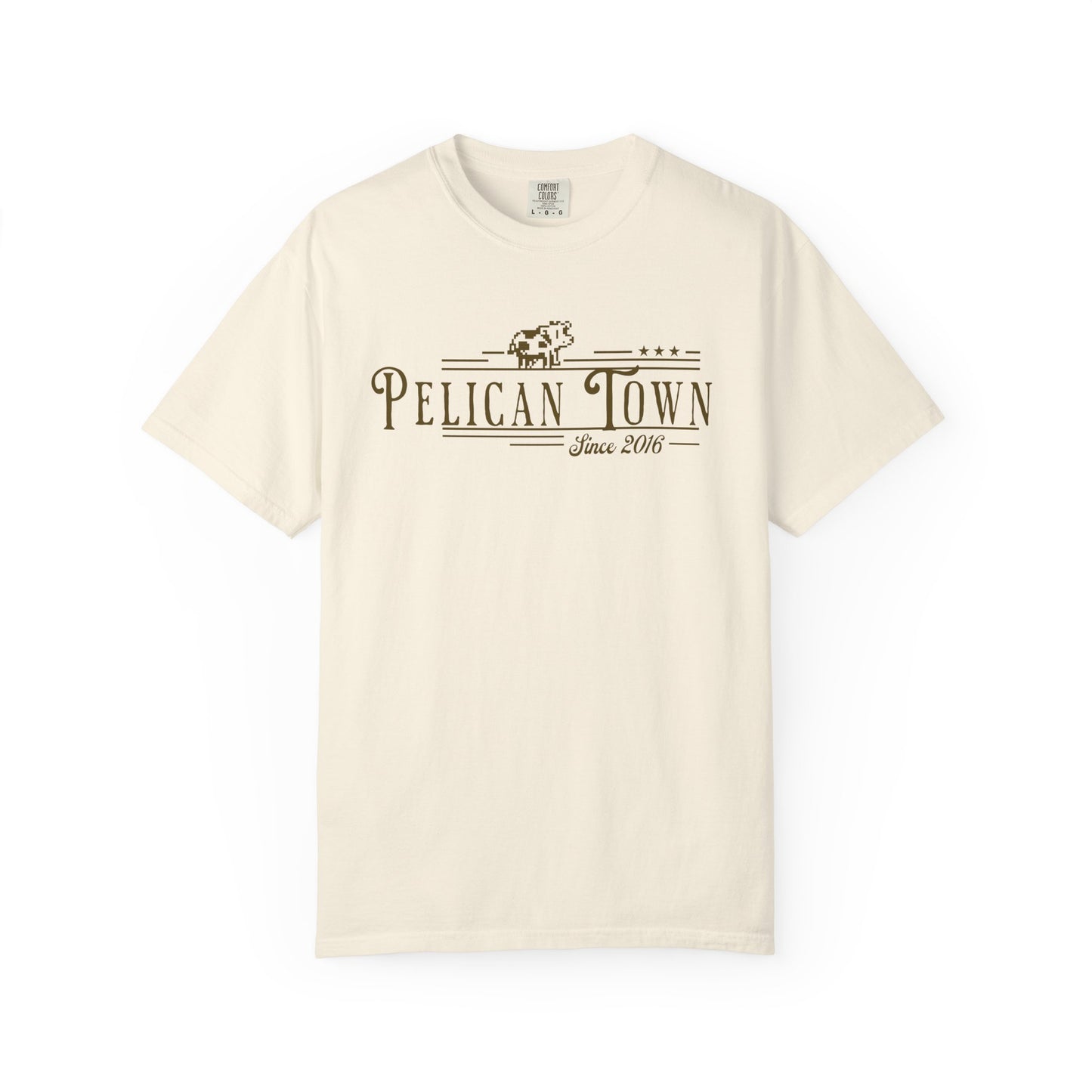Stardew Valley Graphic Tee – Pelican Town Design | Soft Cotton Unisex Shirt