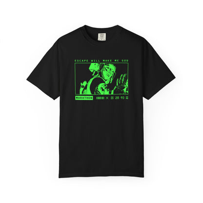 Marathon Game Shirt Vandal Wireframe Escape Fera de Moi un Dieu T-shirt