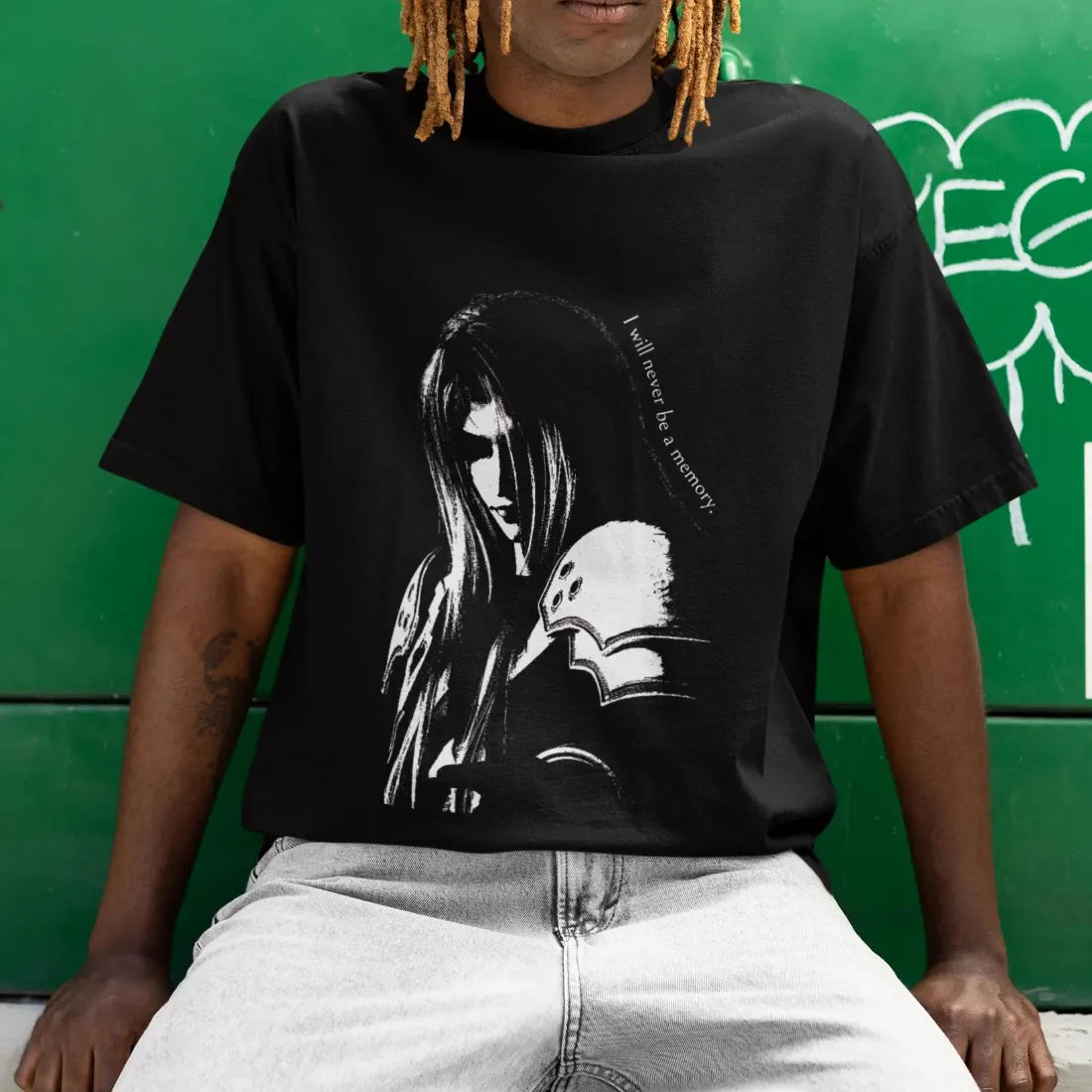 style3 Ex-Soldier Men's Final 7 Choco-bo Sephiroth T-Shirt, Black, 4XL style3 Ex-Soldier Men's Final 7 Choco-bo Sephiroth T-Shirt, Black, 4XL