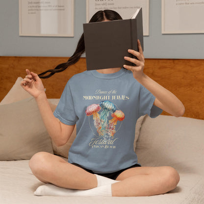 Stardew Valley Moonlight Jellies Tee | Pelican Town Festival Graphic T-Shirt