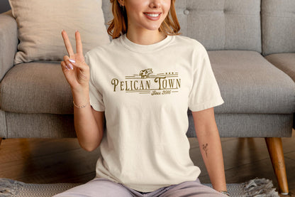 Stardew Valley Graphic Tee – Pelican Town Design | Soft Cotton Unisex Shirt