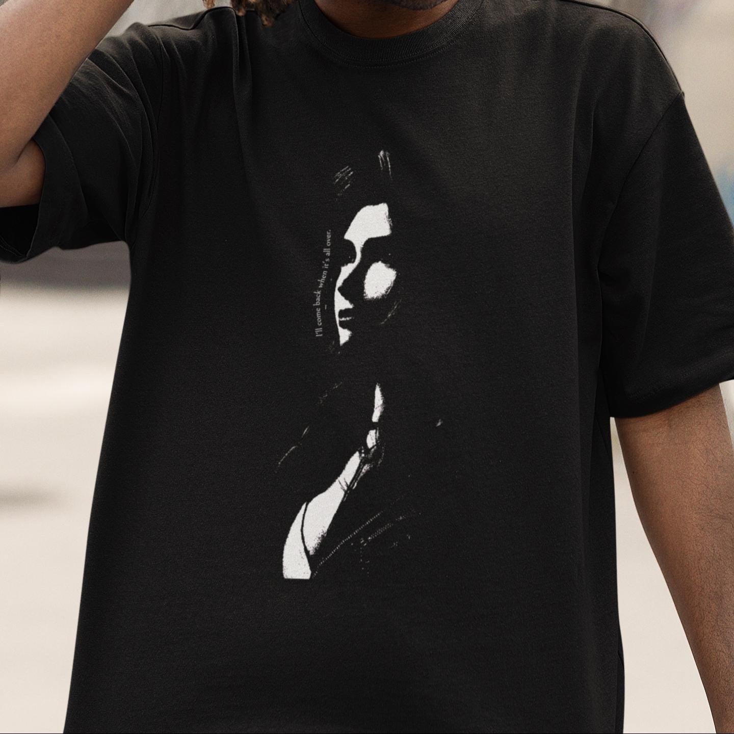 Aerith Silhouette: Final Fantasy 7 Shirt Inspired by FFVII Remake