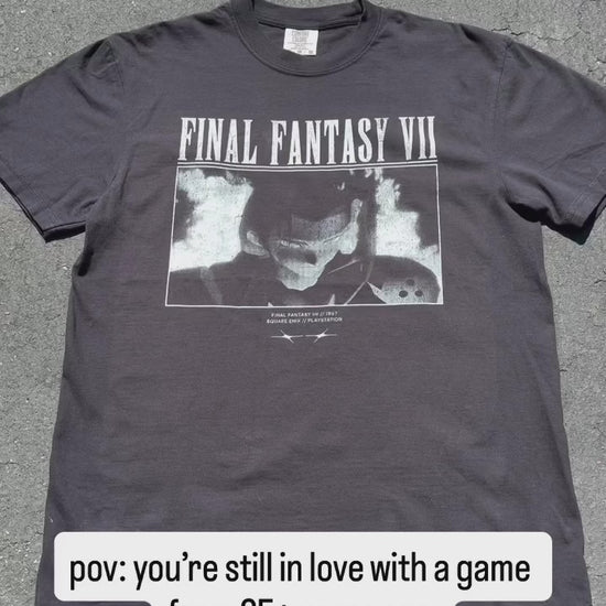 Final Fantasy 7 Shirt Sephiroth Nibelheim Video